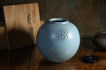 6313金彩星華紋賞瓶