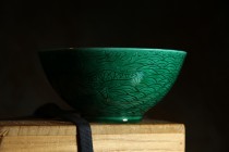 010海龍王綠松石釉茶碗